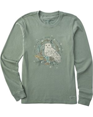 Life Is Good. Standard Crusher Tee - Green