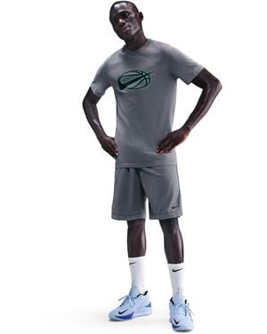 Nike Dna Academy 11" Dri-fit Basketball Shorts - Blue