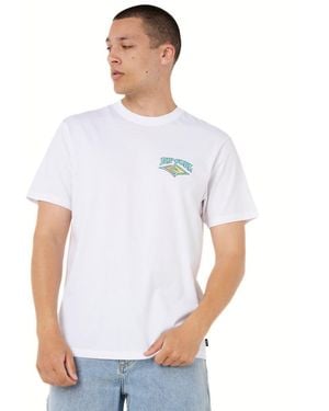 Rip Curl Relaxed Fit Logo Crew T-shirt - White