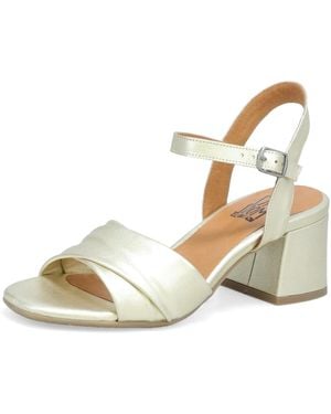 Miz Mooz Bela Heeled Sandal - Metallic