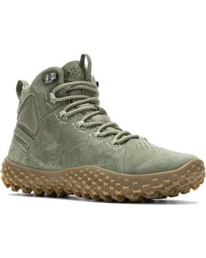 Merrell Wrapt Mid Wp Stiefelette - Grün