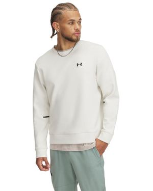 Under Armour Unstoppable Fleece Crew Neck, - Gray