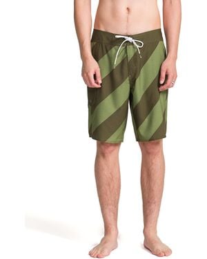 Volcom Standard Mod Tech 20" Boardshort Swim Trunk - Green