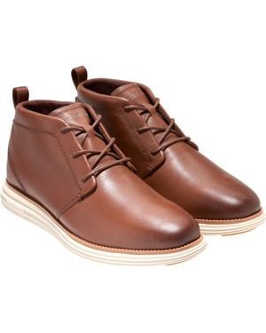 Cole Haan Originalgrand Remastered Waterproof Chukka Boots Chelsea - Brown