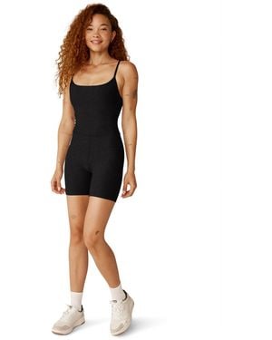 Beyond Yoga Spacedye Keep Pace Biker Jumpsuit - Black