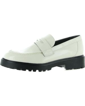 Steve Madden Lotto Loafer Bone Patent 8.5 M - Multicolor