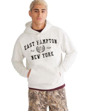 Aéropostale Aéropostale Ls Fleece Destination Hood - Gray