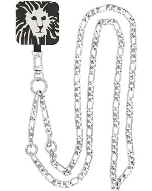 Anne Klein Crossbody Apple Iphone Chain - White