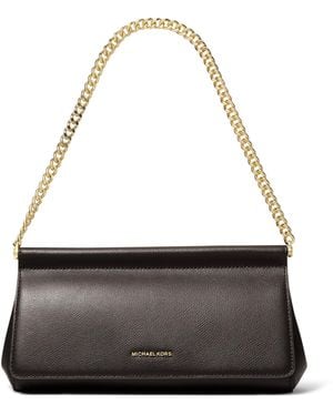 Michael Kors Carmine Medium Clutch - White