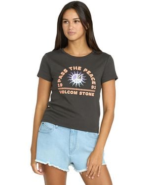 Volcom Have A Clue Short Sleeve Tee - Blue