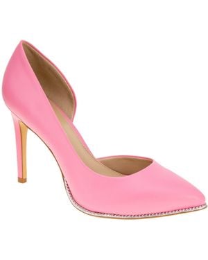 BCBGeneration Harnoy D'orsay Pump With Chain Detail - Pink