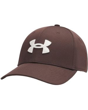 Under Armour Blitzing Cap Stretch Fit, - Brown