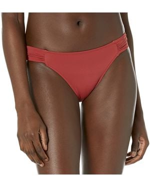 Amazon Essentials Bikinibroekje Aan De Zijkant Voor - Rood