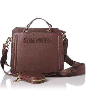 Steve Madden Bevelyn Convertible Crossbody Bag - Brown