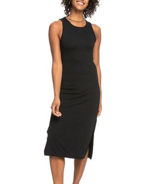 Roxy Good Keepsake Strappy Midi Dress - Black