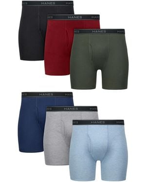 Hanes Boxer Brief - Blue