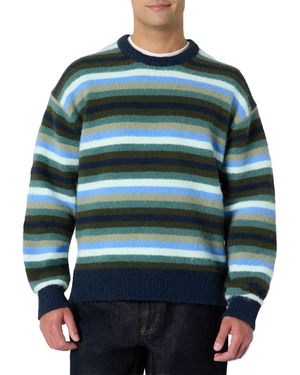 Amazon Essentials (Sélection de Demi) Pull à Col Rond en Imitation Mohair - Vert