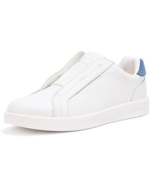 Cole Haan Grand Crosscourt Luxe Slip On Sneakers - White
