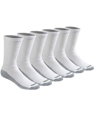 Dickies Dri-tech Original Moisture Control Crew Socks - White
