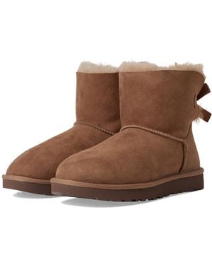 UGG Mini Bailey Bow Ii Boots 10 B - Brown
