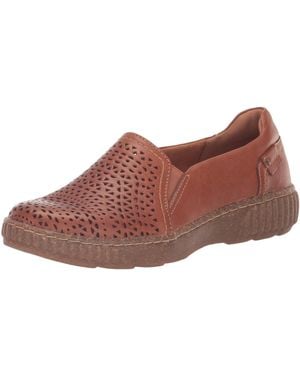 Clarks Mocassini da donna Magnolia Aster Slip-On - Marrone