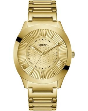 Guess Gold-tone Bracelet Champagne Dial Gold-tone - Metallic