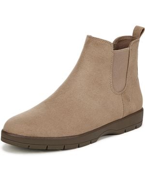 Dr. Scholls Dr. Scholl's S Northbound Ankle Boot Mocha Taupe Microfiber 9.5 W - Brown