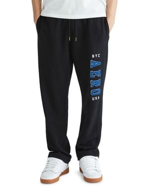 Aéropostale Aero Straight Leg Sweatpants - Black