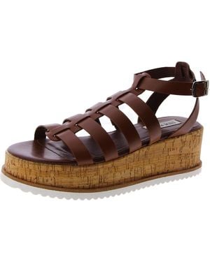 Steve Madden Kaydee Wedge Sandal - Brown