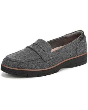 Dr. Scholls Dr. Scholl's Nice Day Loafer Charcoal Gray Wool 8 M