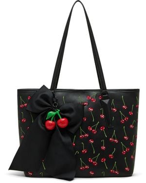 Betsey Johnson Cherry Best Tote - Black