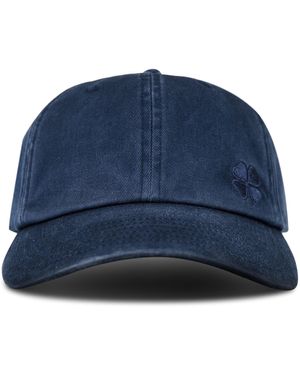 Lucky Brand Cotton Embroidered Baseball Cap With Adjustable Straps For And - Blue