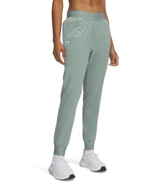 Under Armour Rival High-Rise Woven Pants Silica - Green