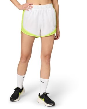 Nike Tempo Dri-fit Mid-rise Brief-lined Running Shorts - White