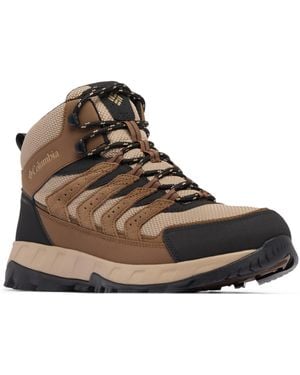 Columbia Strata Trail Mid Waterproof Hiking Boot - Brown