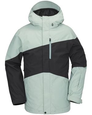 Volcom Primry Insulated Snowboard Winter Ski Jacket - Gray
