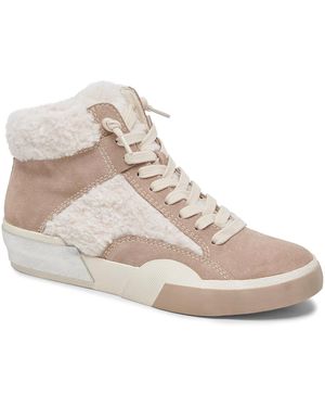 Dolce Vita Zilvia Plush Sneaker - Natural