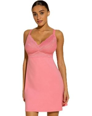Cosabella Dolce Curvy Babydoll - Pink