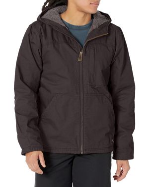 Dickies Duck Canvas High Pile Fleece Lined Jacket - Black