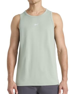 Reebok 's Triathlon Scoop Neck Tank Top - Green