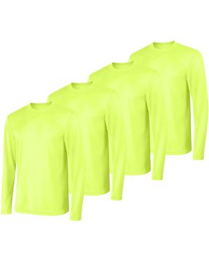 Hanes Cool Dri Long Sleeve Performance T-shirt - Yellow