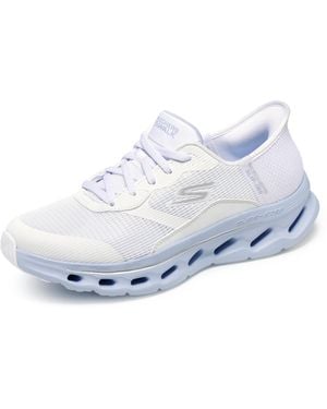 Skechers Go Walk Glide Step 2.0 Belah Hands Free Slip-ins Trainer - White
