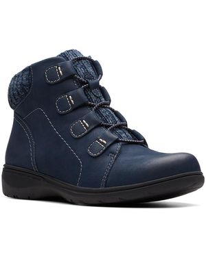 Clarks Kendra Dasy, Zapatos De Tacón Para Mujer, Azul (Navy Comb), 35