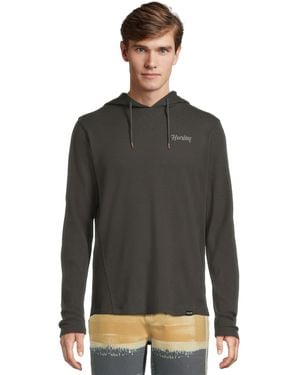 Hurley Fairfax Thermal Hooded Long Sleeve - Gray