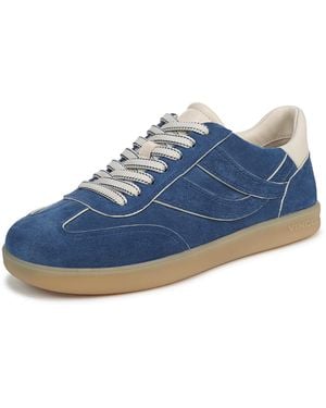 Vince S Oasis Edge Paint-w Sneaker Indigo/flax 8.5 M - Blue