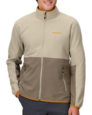 Marmot Rocklin Full Zip Fleece Jacket - Brown