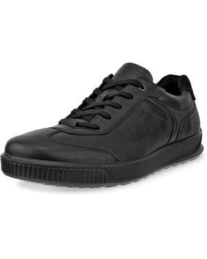 Ecco Byway T-bar Hybrid Lace Up Sneaker - Black