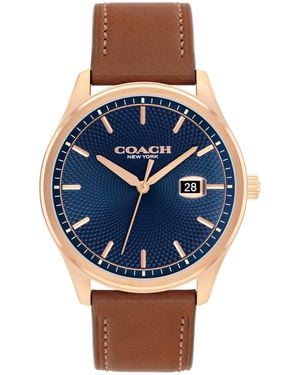 COACH Oliver 3h Quartz Watch - Blue