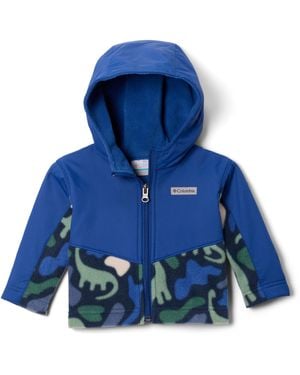 Columbia Youth Steens Mountain Ii Overlay Fleece Hoodie - Blue