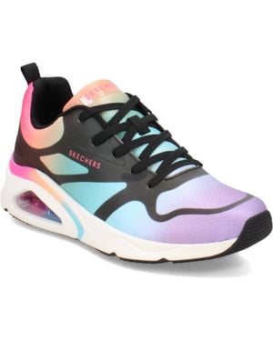 Skechers Tres-air Uno-hazy Sunset Sneaker - Blue